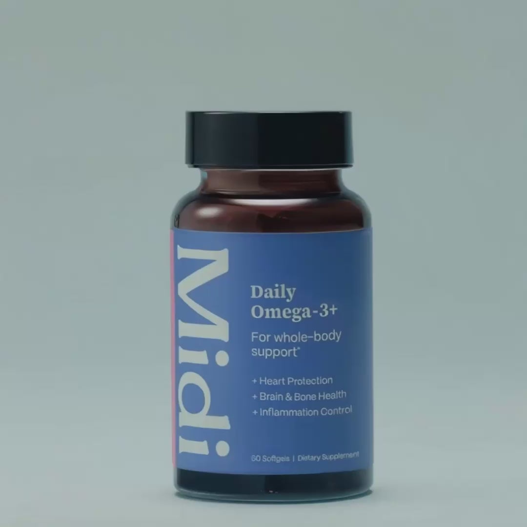 Load video: Daily Omega-3+